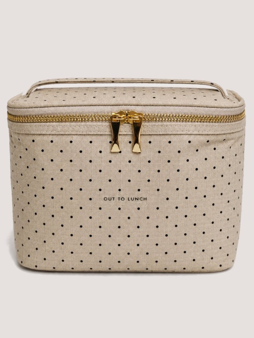 Kate Spade Out to Lunch Deco Dots Insulated Lunch Tote NWOT